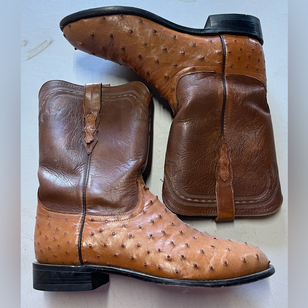 Men’s Cognac Full Quill Lucchese Ropers